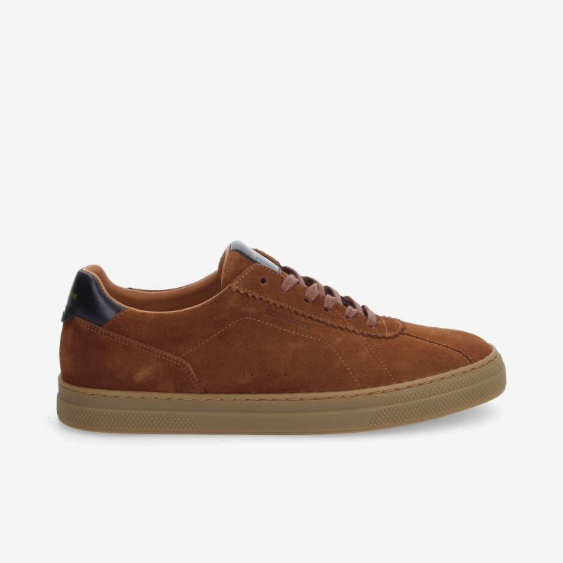 SPARK CLAY T TOE M - SUEDE - MARRON